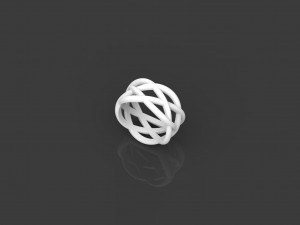 braided pattern ring 3D Принт Модель