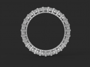 ring 27 gems 3D-printmodel