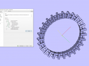 ring 27 gems 3D-printmodel