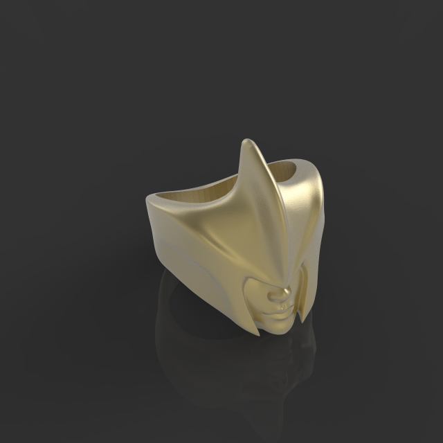 helmet ring 3D Baskı Modeli .c4d .max .obj .3ds .fbx .stl .blend