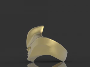 头盔环 3D 打印模型