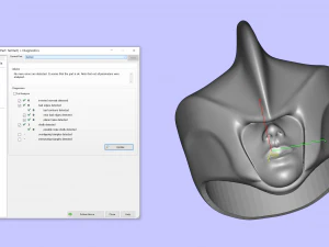 头盔环 3D 打印模型