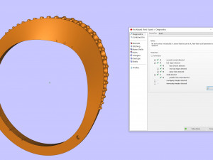 female ring 5 mm main stone Modelo de Impressão 3D