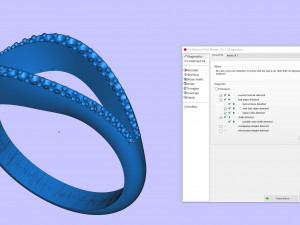 female ring 5 mm main stone Modelo de Impressão 3D