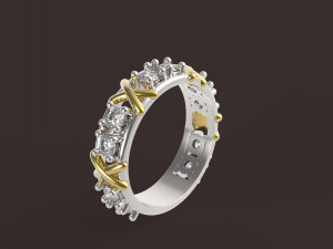 charming ring 3D प्रिंट मॉडल