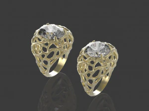 根环 3D 打印模型