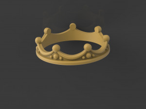 crown ring 3D 打印模型
