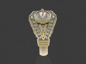 ring with hearts Modelo de Impressão 3D