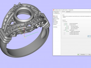 ring with hearts Modelo de Impressão 3D