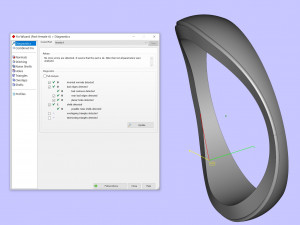 2 wedding rings set two-piece assembly 3D 프린트 모델