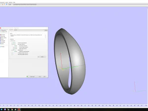 2 枚结婚戒指套装两件式组装 3D 打印模型