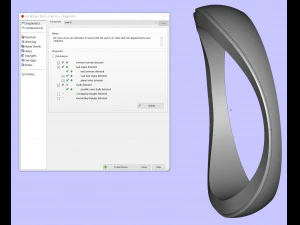 2 枚结婚戒指套装两件式组装 3D 打印模型