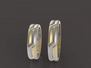 wedding sennit constructor rings Modelo de Impressão 3D