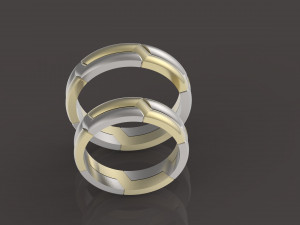 wedding sennit constructor rings Modelo de Impressão 3D