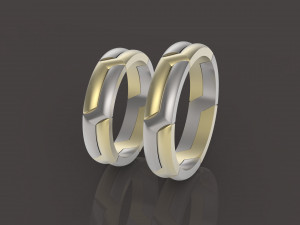 wedding sennit constructor rings Modelo de Impressão 3D