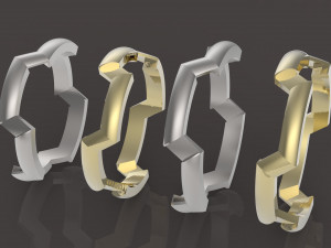 wedding sennit constructor rings Modelo de Impressão 3D