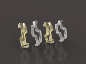 婚礼森尼特构造戒指 3D 打印模型