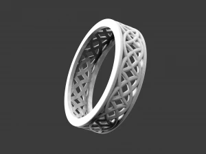 装饰环 3D 打印模型