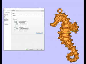 seahorse 3Dプリントモデル