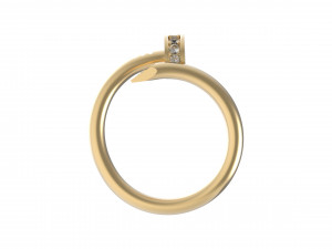 hobnail ring with gems 3D Принт Модель