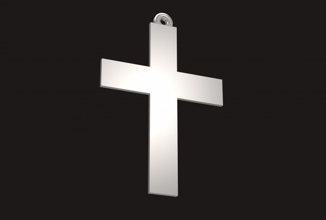 cross 3D 프린트 모델 .c4d .max .obj .3ds .fbx .stl .blend 