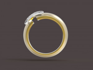 cross-stitch ring 3D Print Model