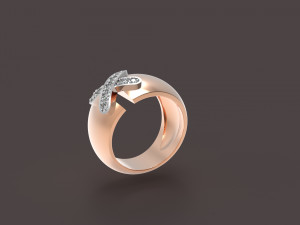 cross-stitch ring 3D Print Model