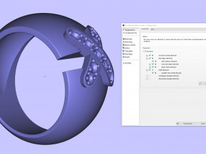 cross-stitch ring 3D Print Model
