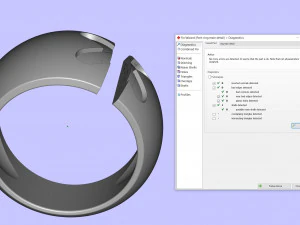 十字绣戒指 3D 打印模型