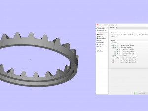 spinning ring mechanism Model Cetak 3D