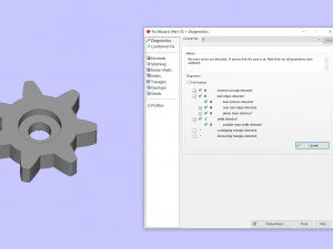 旋转环机构 3D 打印模型