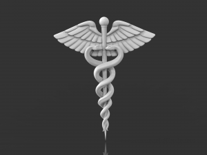 caduceus Modelo de impresión 3D