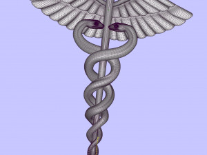 caduceus Modelo de impresión 3D