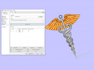caduceus Modelo de impresión 3D