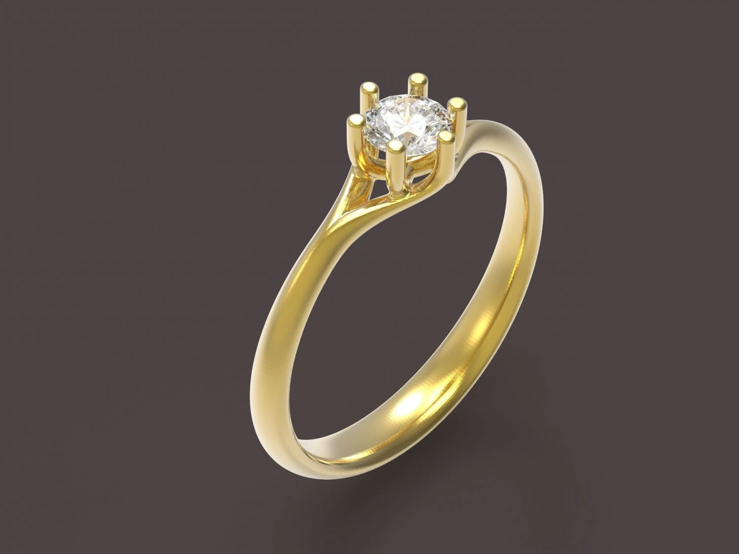 narcissus engagment ring 3D Print Model .c4d .max .obj .3ds .fbx .stl .blend 
