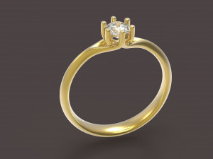 narcissus engagment ring 3D 打印模型