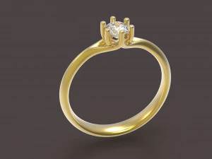 narcissus engagment ring 3D Print Model