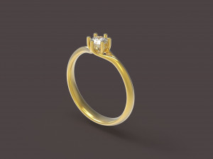 narcissus engagment ring 3D 打印模型