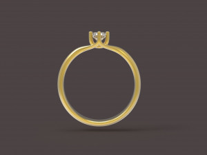 narcissus engagment ring 3D 打印模型