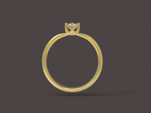 narcissus engagment ring 3D Print Model