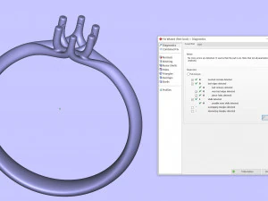 narcissus engagment ring 3D Print Model
