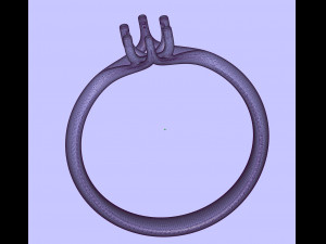 narcissus engagment ring 3D 打印模型