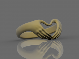 ring hand Modèles 3D en vedette
