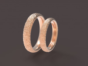 dragon comfort wedding rings 3D 打印模型