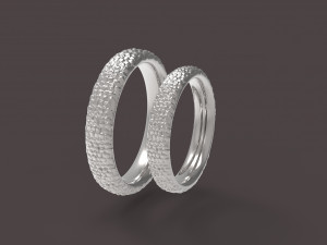 dragon comfort wedding rings 3D 打印模型