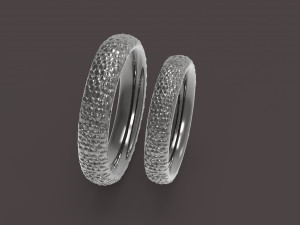 dragon comfort wedding rings 3D 打印模型