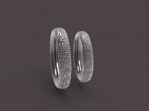 dragon comfort wedding rings 3D 打印模型