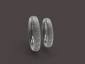 dragon comfort wedding rings 3D Print Model