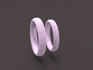 dragon comfort wedding rings 3D 打印模型