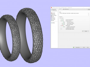dragon comfort wedding rings 3D 打印模型